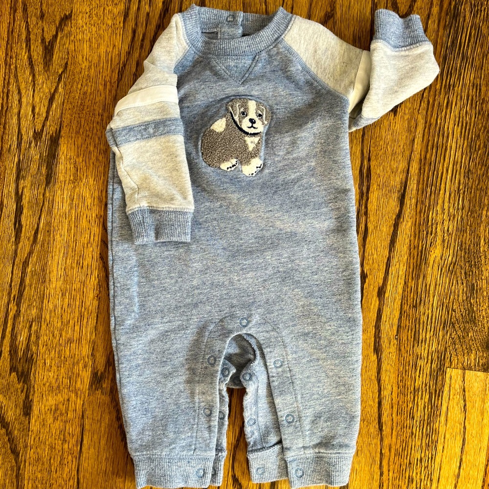 **SOLD** Janie and Jack Sweatshirt Romper